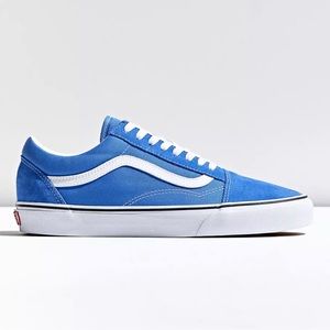Vans Women’s Old Skool Blue/White Lace Up Sneakers
